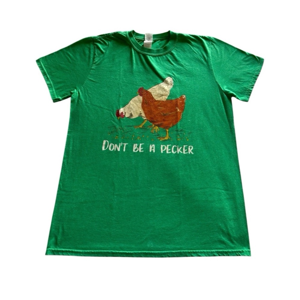 Southern Couture Gildan Men's Medium Don't Be A Pecker Tshirt